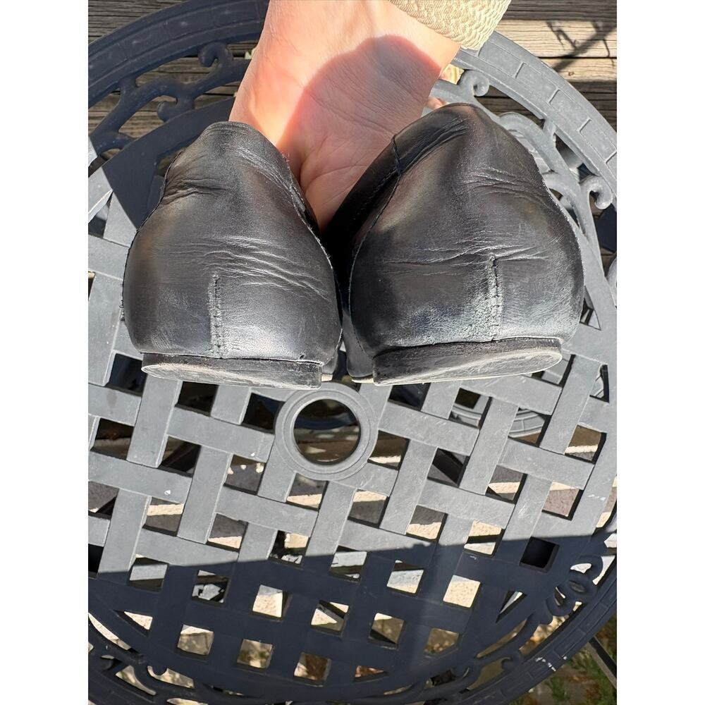 Tod’s Kate Loafers Black Leather Gold Chain Women’s Size 37.5 (US 7.5) - Picture 9 of 9